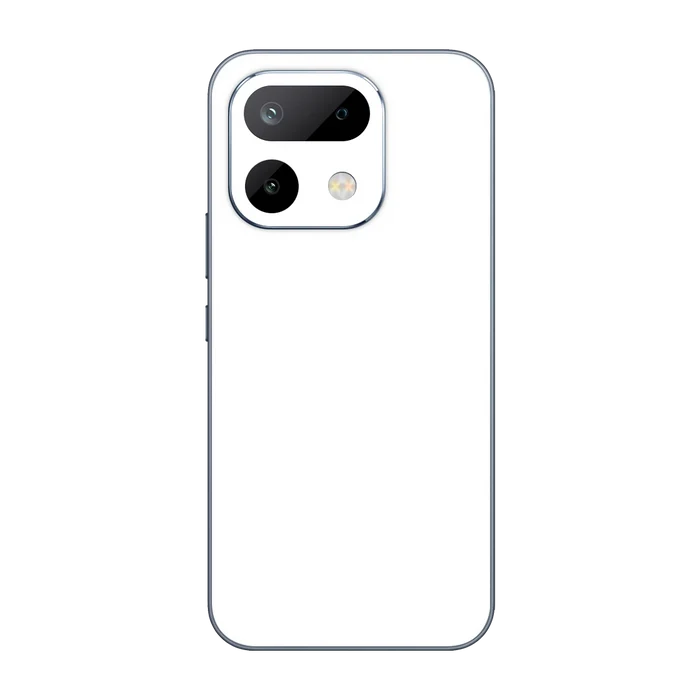 Flat Back / White Matte
