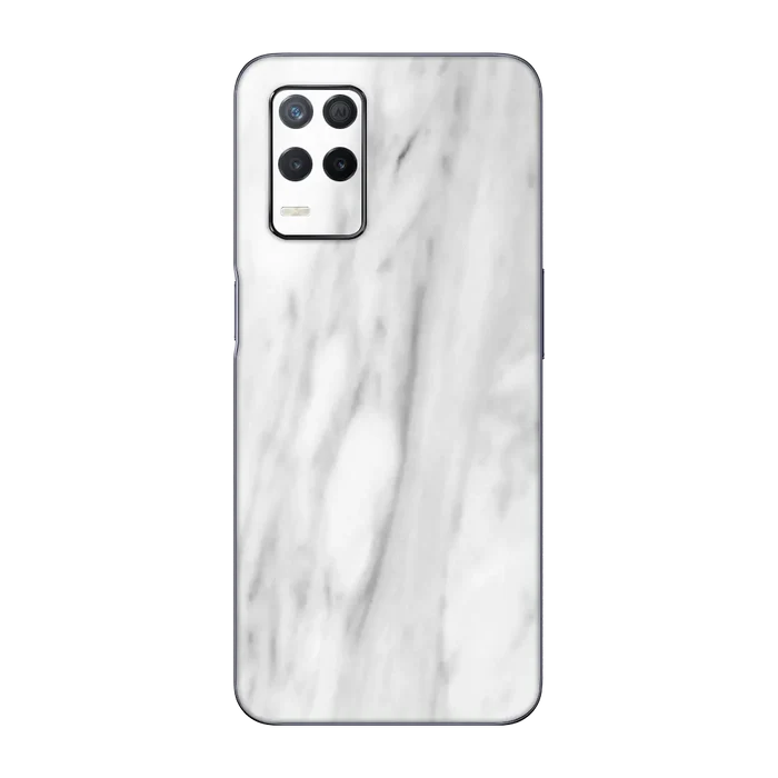 Flat Back / White Marble