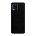 Flat Back / Obsidian Leather