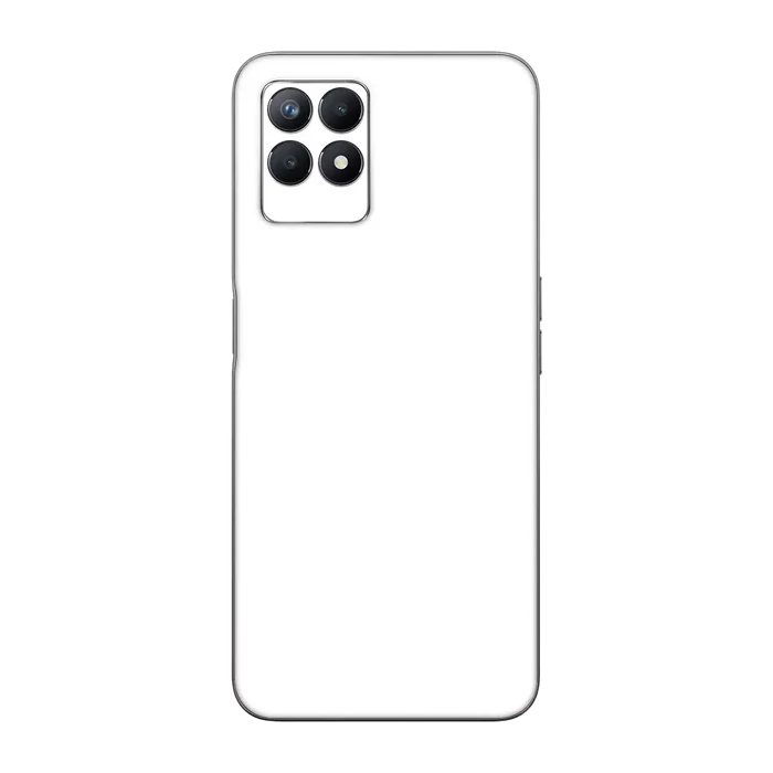 Flat Back / White Matte