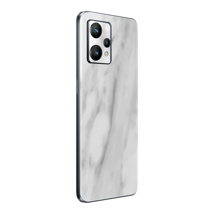 Flat Back / White Marble