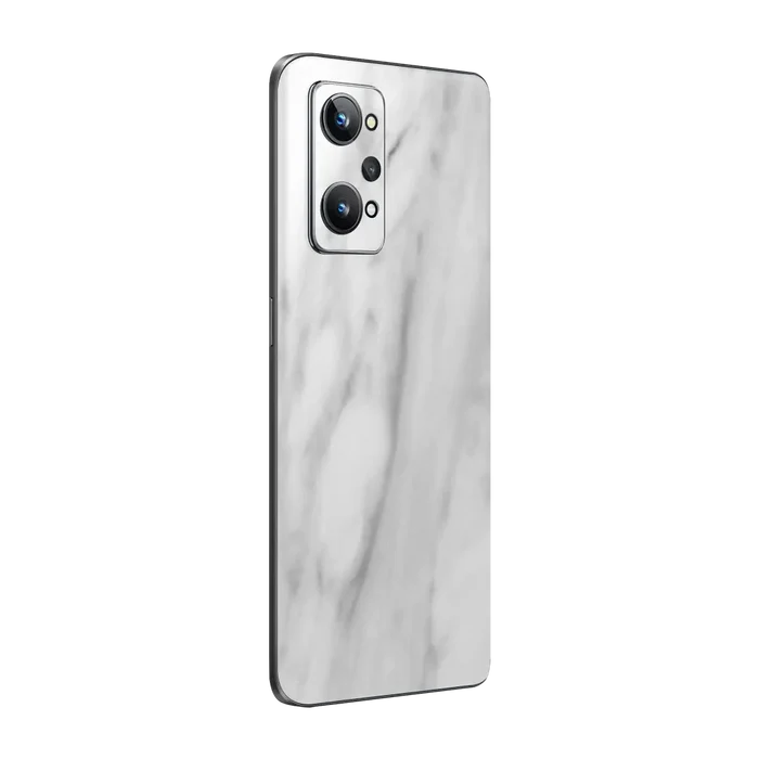Flat Back / White Marble
