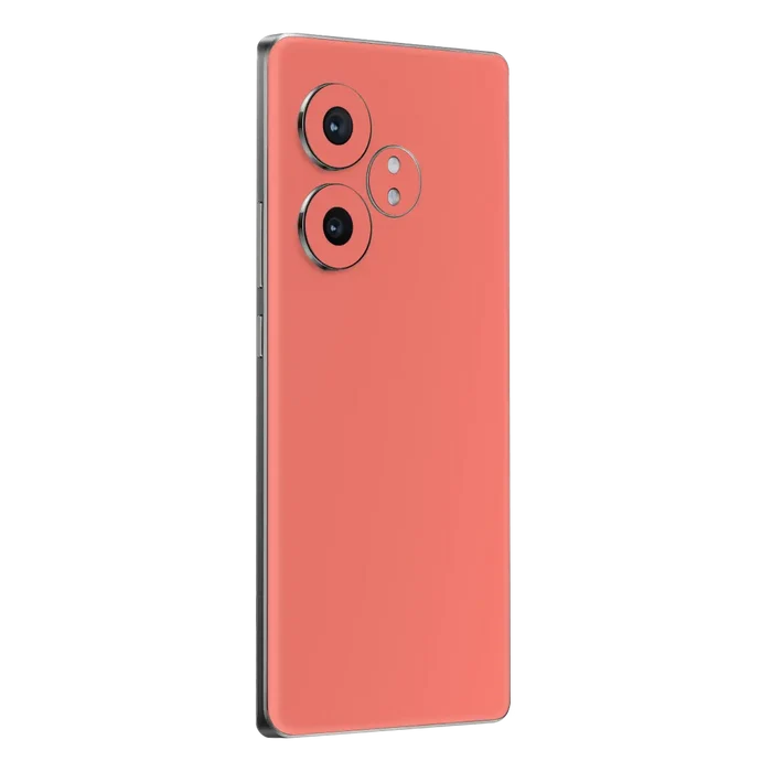 Flat Back / Pastel Red