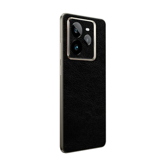 Flat Back / Obsidian Leather