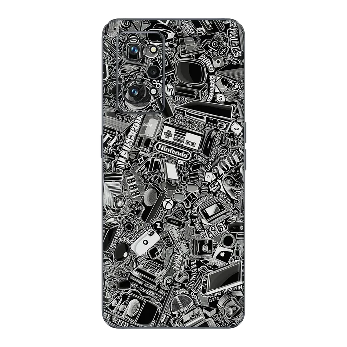 Flat Back / Tech Camo Dark