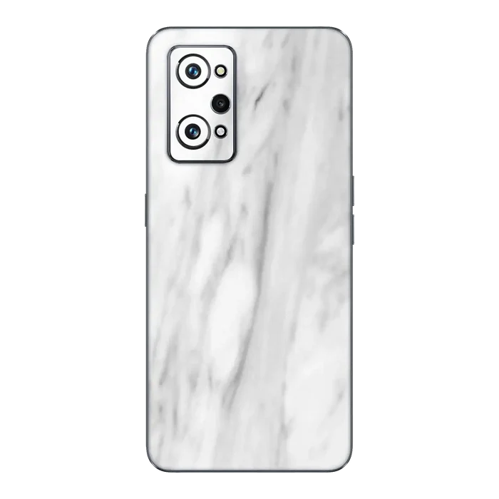 Flat Back / White Marble