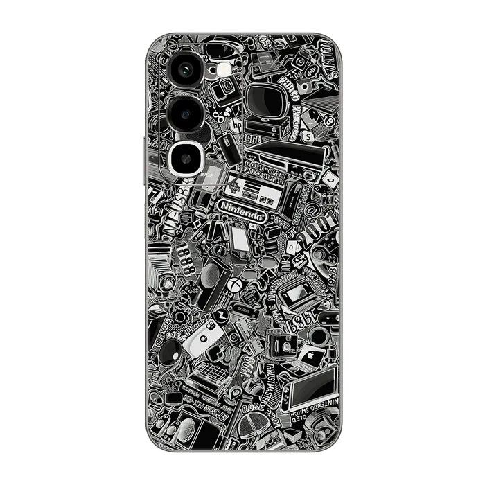 Flat Back / Tech Camo Dark