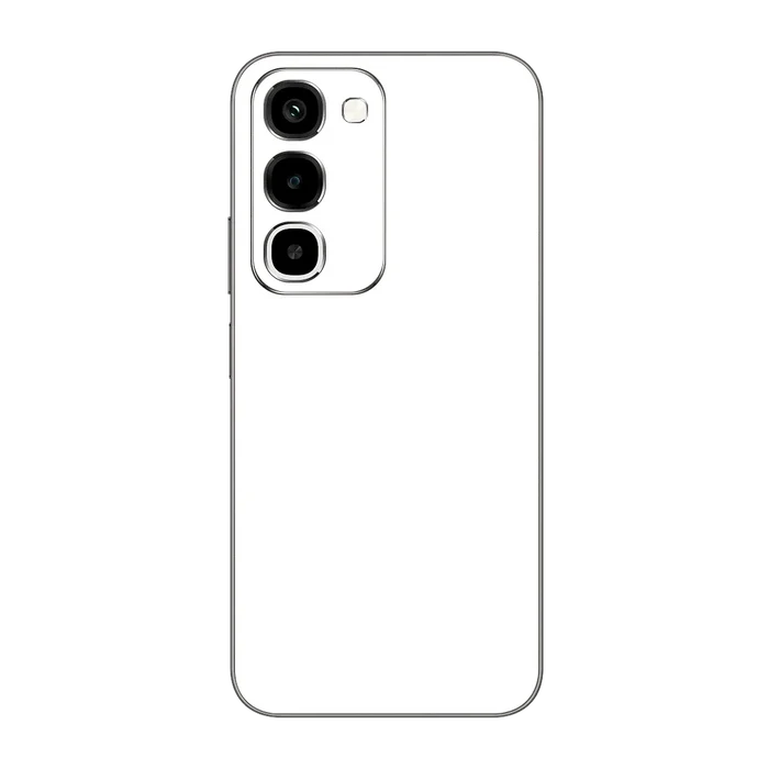 Flat Back / White Matte