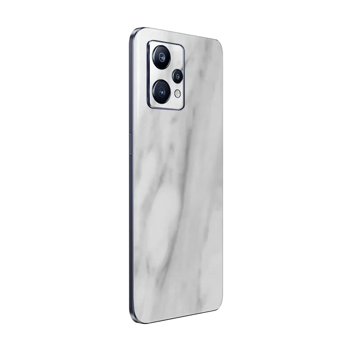 Flat Back / White Marble