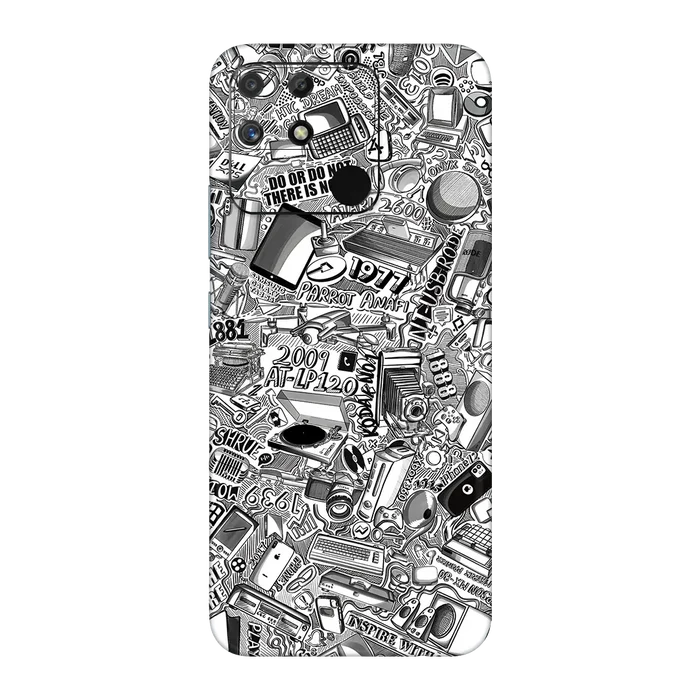 Realme Narzo 50a Mobile Skins & Wraps