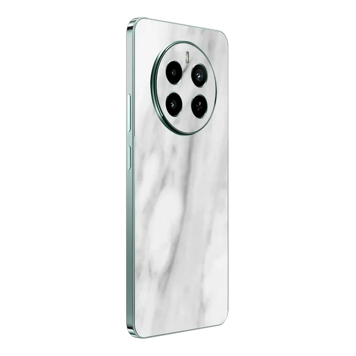 Flat Back / White Marble