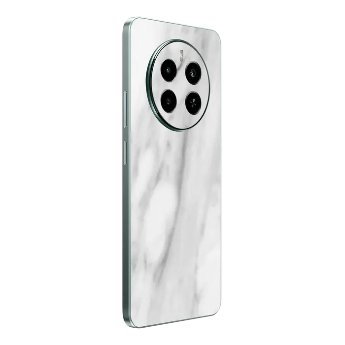 Flat Back / White Marble