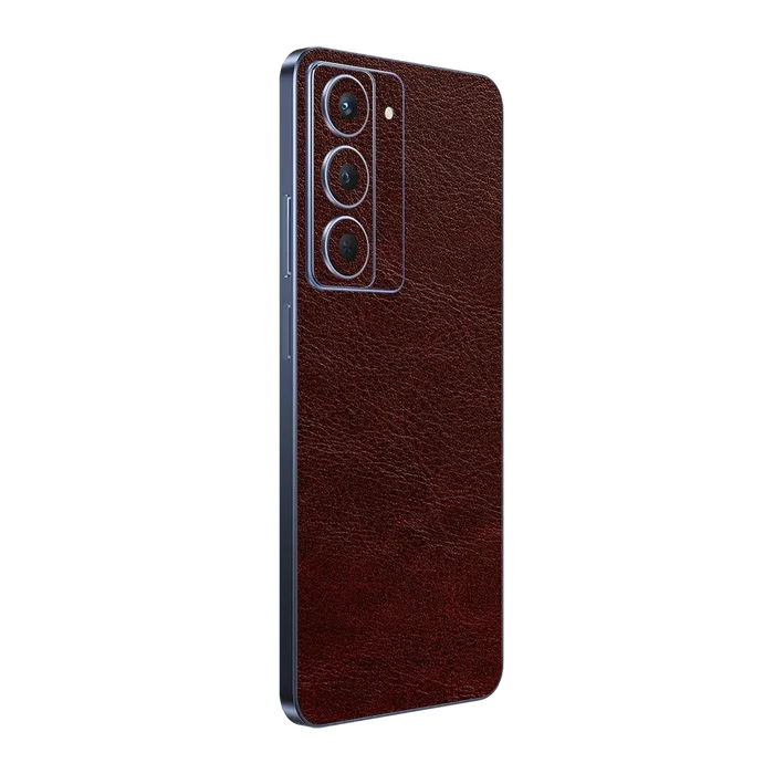 Flat Back / Auburn Leather