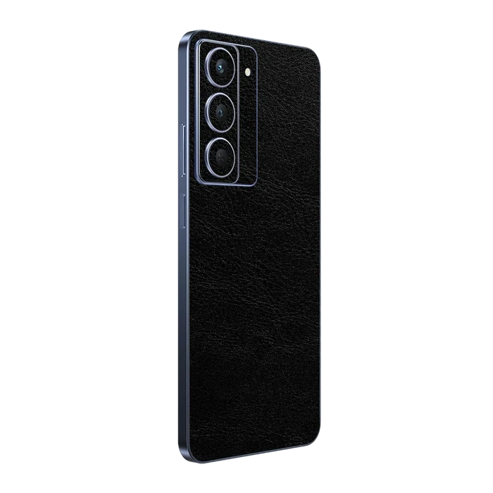 Flat Back / Obsidian Leather