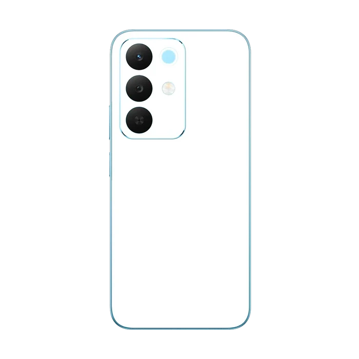 Flat Back / White Matte
