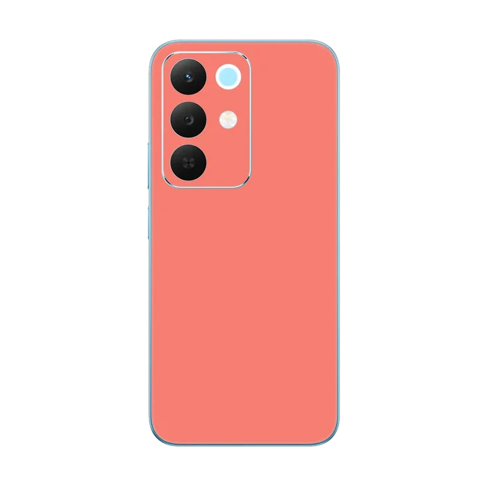Flat Back / Pastel Red