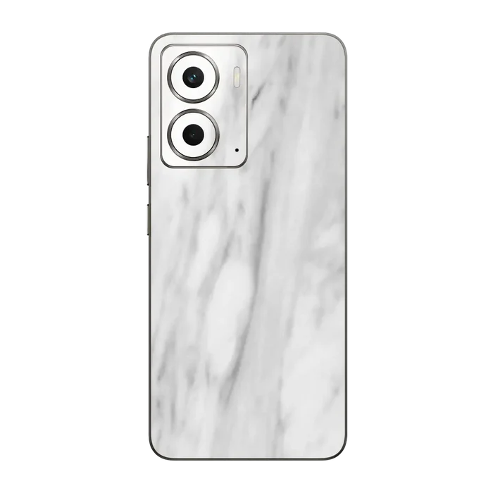 Flat Back / White Marble