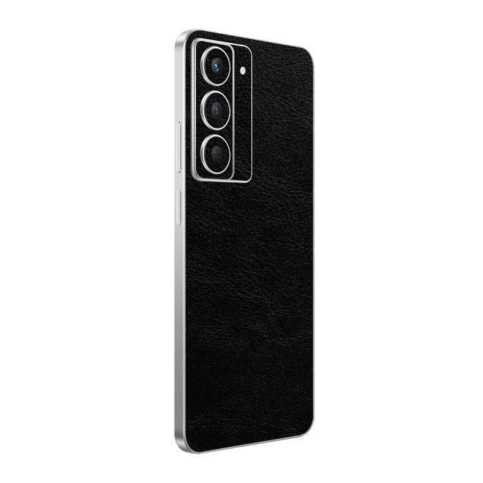 Flat Back / Obsidian Leather