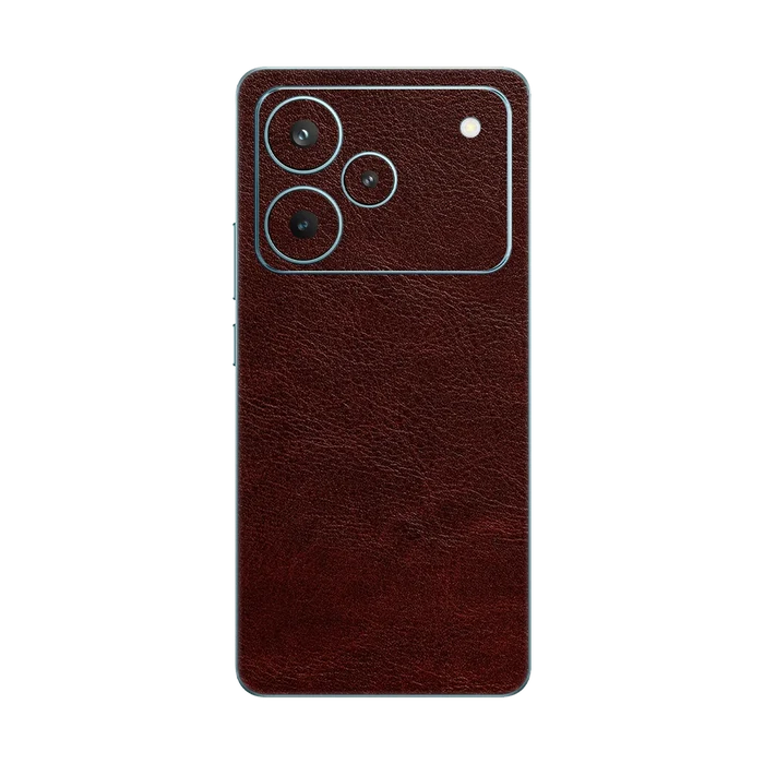 Flat Back / Auburn Leather
