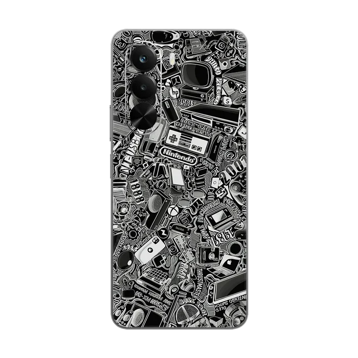 Flat Back / Tech Camo Dark
