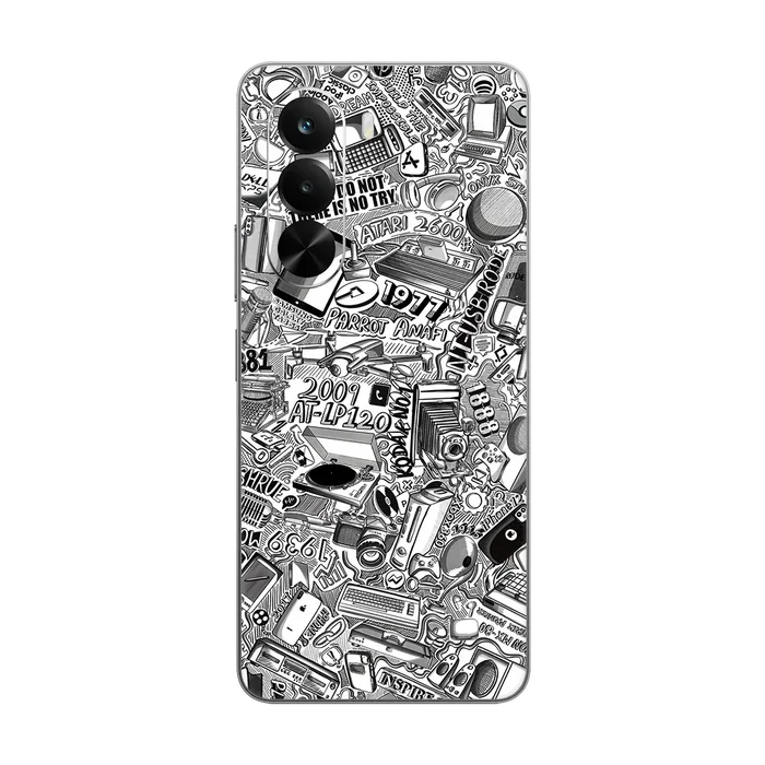 Flat Back / Tech Camo Light