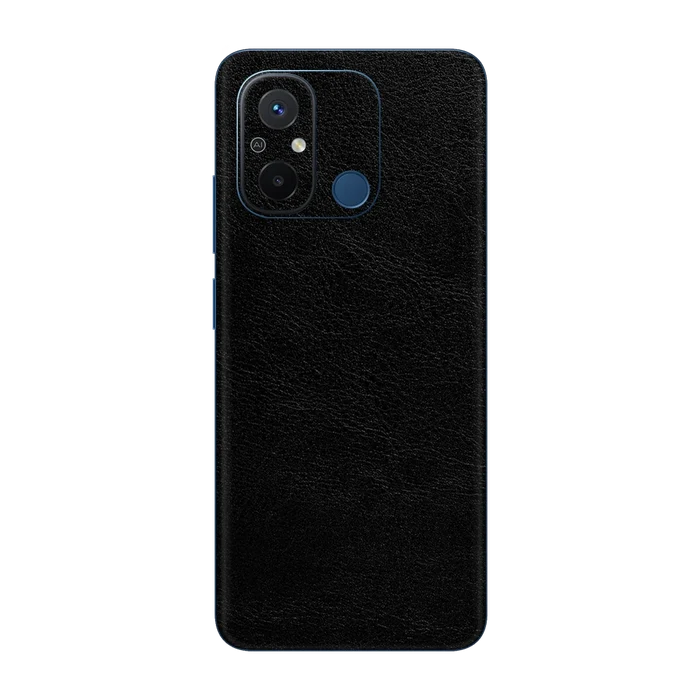 Flat Back / Obsidian Leather