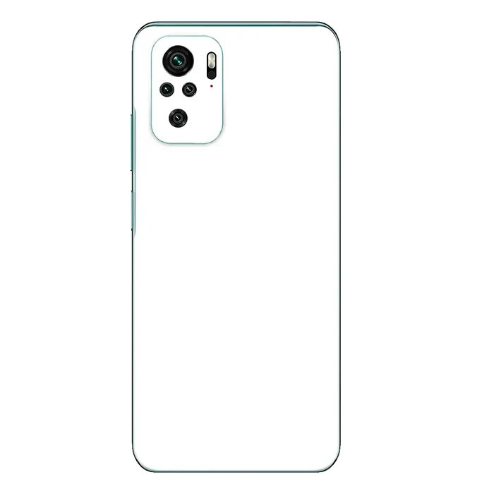 Flat Back / White Matte
