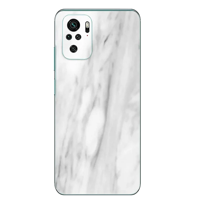 Flat Back / White Marble
