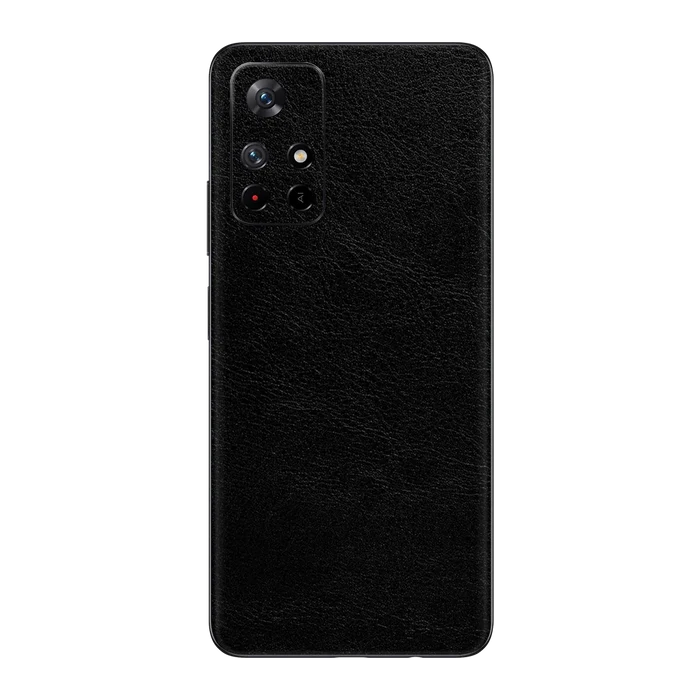 Flat Back / Obsidian Leather