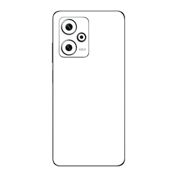 Flat Back / White Matte