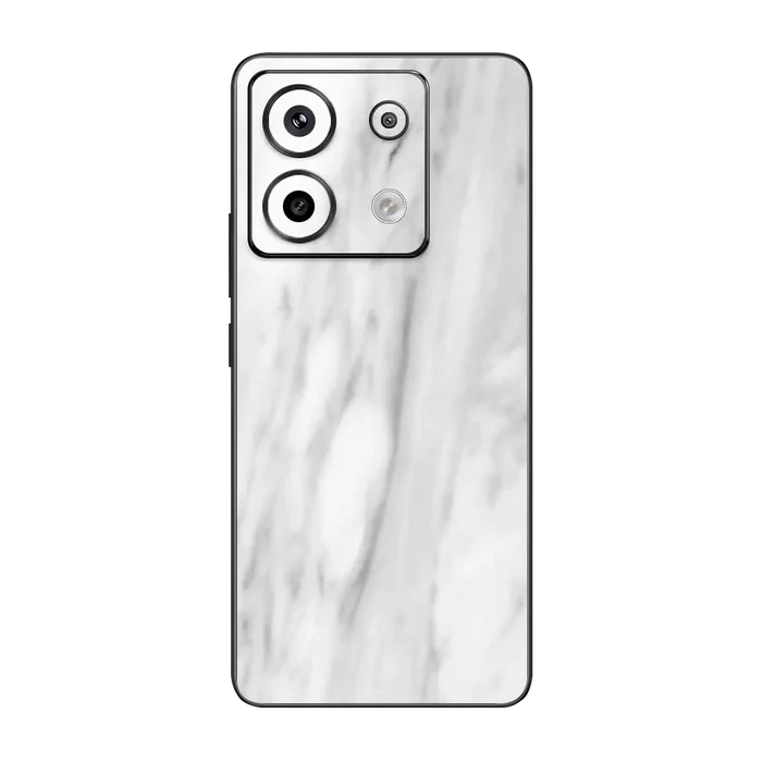 Flat Back / White Marble