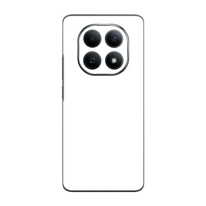 Flat Back / White Matte