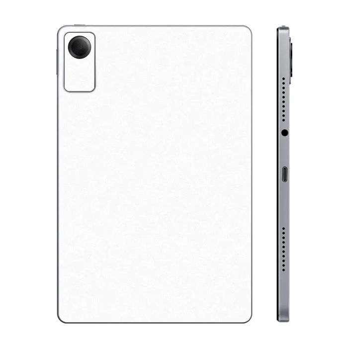 Flat Back / White Matte