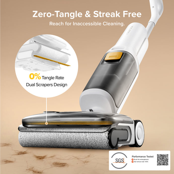 Rockrobo F25 GT Gen 2 Smart Wet & Dry Vacuum with Zero-Tangle Cleaning