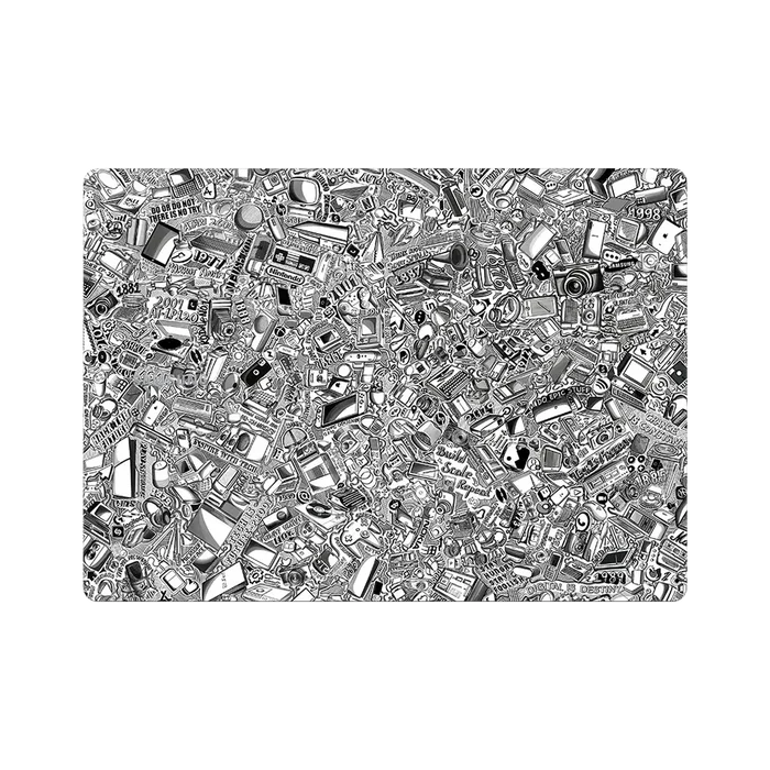 Laptop Skins - Samsung Book 4 Pro 16 inch Laptop Skins & Wraps - Tech Camo Light