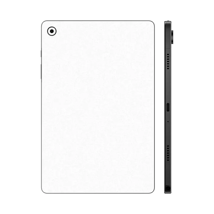Flat Back / White Matte