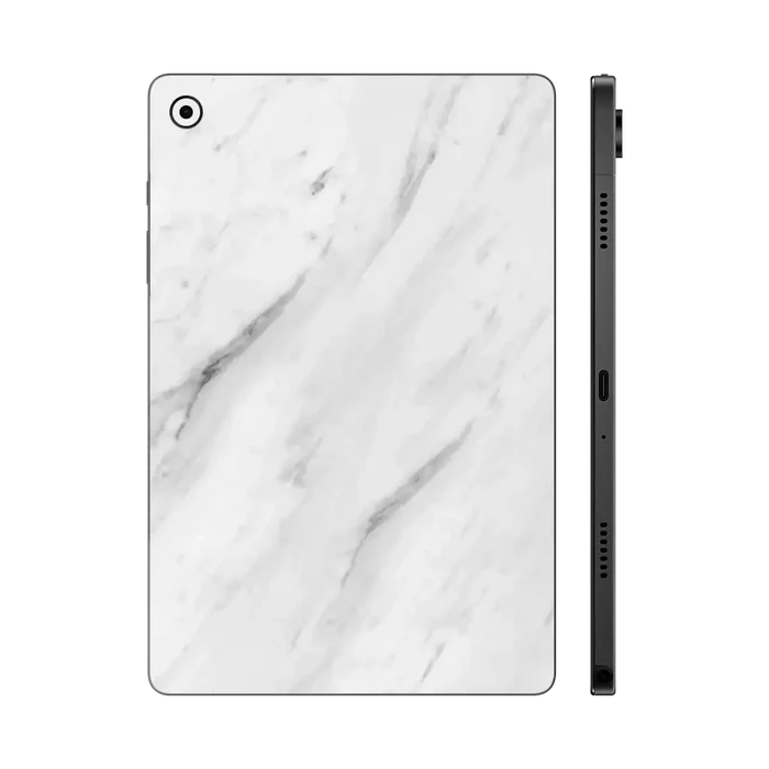 Flat Back / White Marble