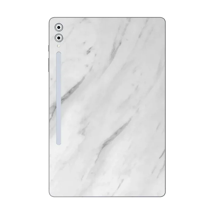 Flat Back / White Marble