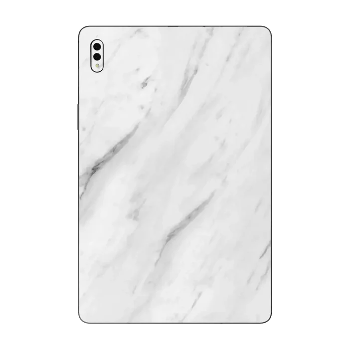 Flat Back / White Marble