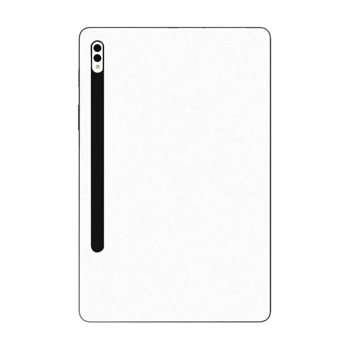 Flat Back / White Matte