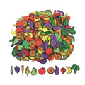 Self-Adhesive Fruit & Vegetable Foam Shapes 500 pcs