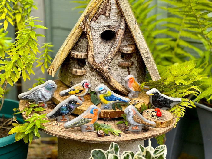 Sensory Play Stones Birds