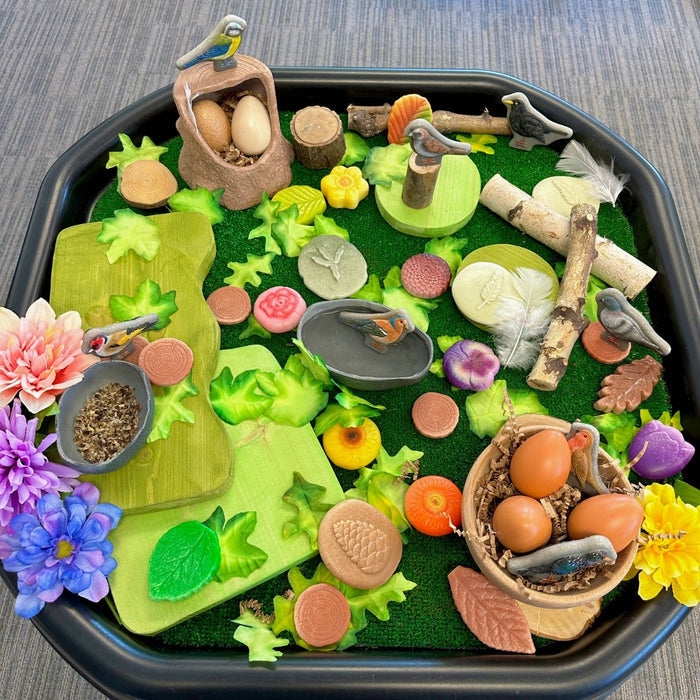 Sensory Play Stones Birds