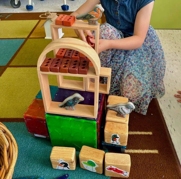 Sensory Play Stones Birds