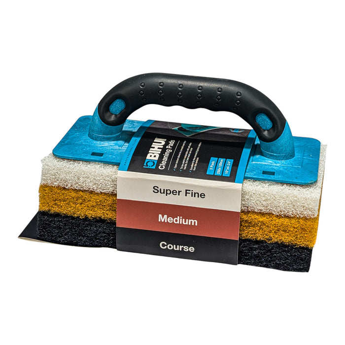 SET TAMPONI ABRASIVI IN VELCRO(CSPK4)