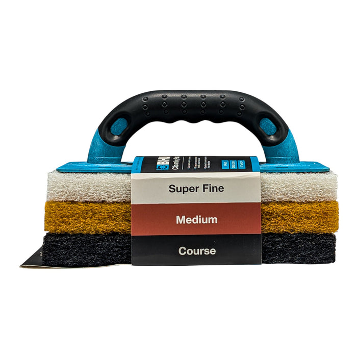 SET TAMPONI ABRASIVI IN VELCRO(CSPK4)