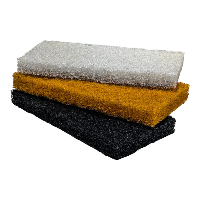 SET TAMPONI ABRASIVI IN VELCRO(CSPK4)