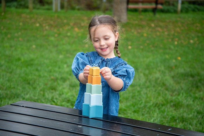 Silisoft Star Stacking Cups Neutral