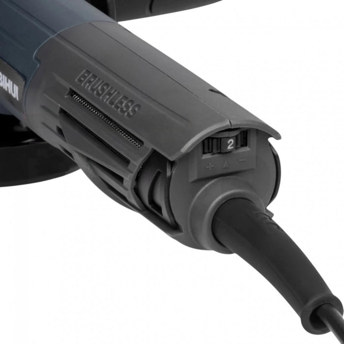 SMERIGLIATRICE ANGOLARE BIHUI CON REGOLAZIONE DI GIRI (1200W,125MM,BRUSHLESS)