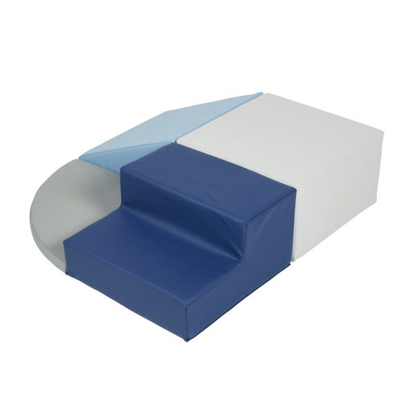 SoftScape Toddler Playtime Corner Climber Navy Powder Blue